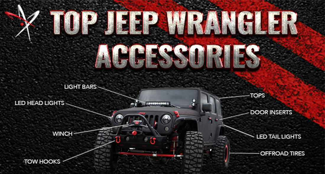 Jeep Wrangler Parts & Accessories To Make Jeep Life Fun AF!