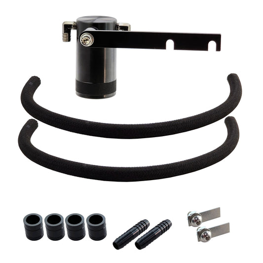 11-17 Dodge Durango 5.7 / Grand Cherokee 6.4 Oil Catch Can Black