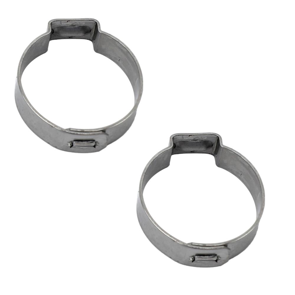 -12 AN Hose Crimp Clamp Pair (Heavy Duty Hose Clamp)