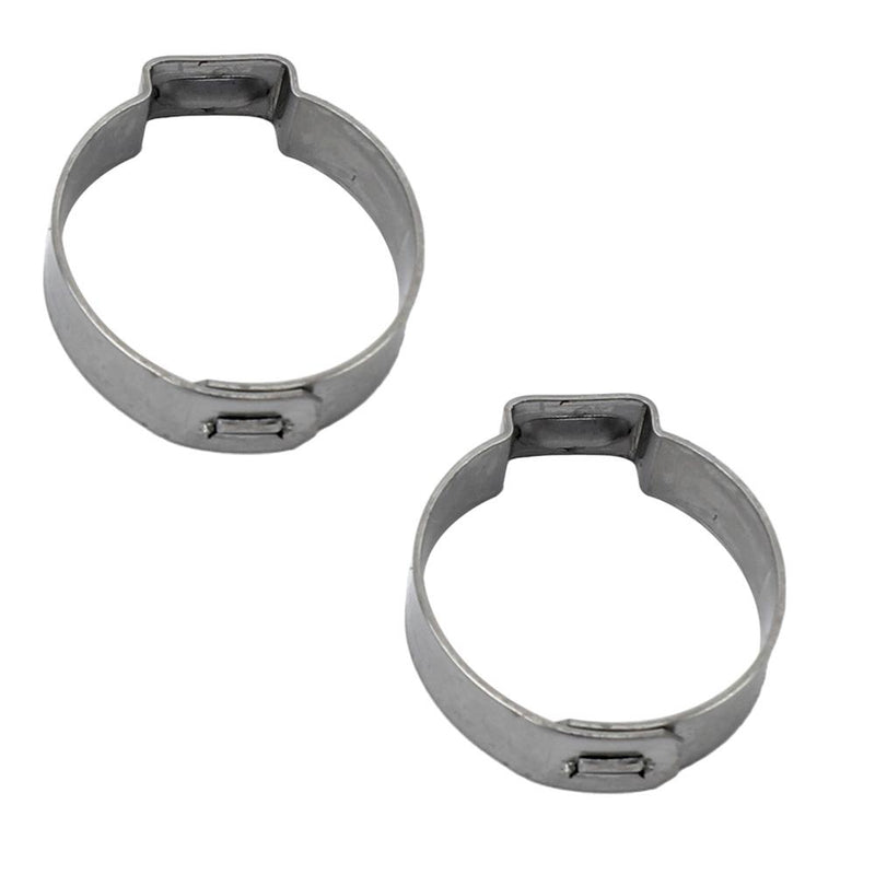 -12 AN Hose Crimp Clamp Pair (Heavy Duty Hose Clamp)-1