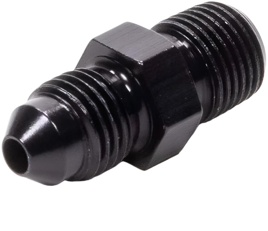 1/8 to -4 straight adapter black