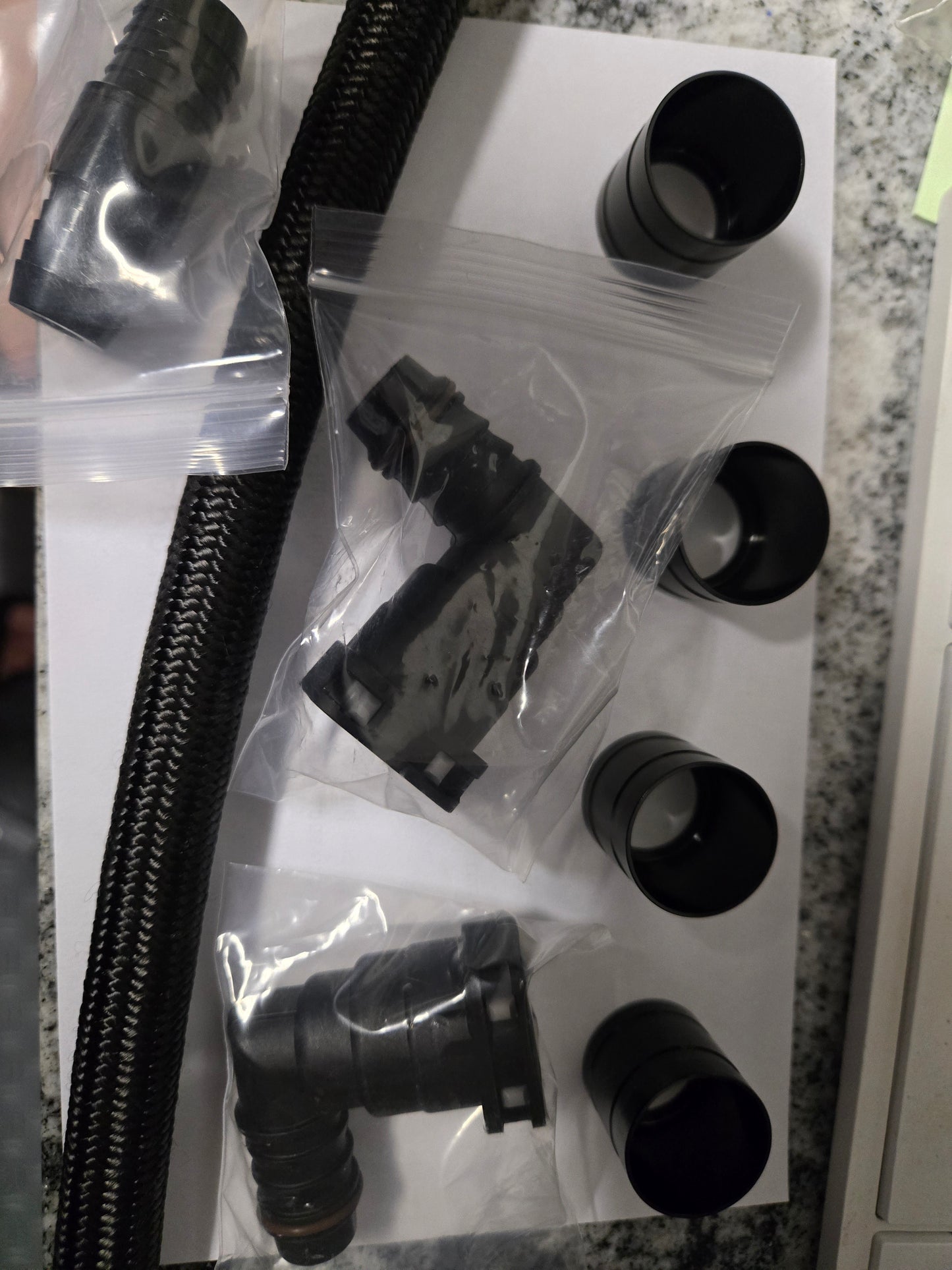 JL JT Boost Check Valve Hose Assembly