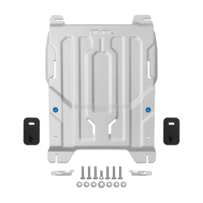RIVAL Aluminum Transmission Skid Plate for Ford Ranger, Ranger Raptor & Bronco (2024–2026)
