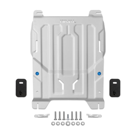 RIVAL Aluminum Transmission Skid Plate for Ford Ranger, Ranger Raptor & Bronco (2024–2026)