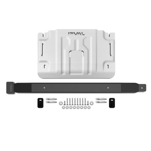 RIVAL Aluminum Transfer Case Skid Plate for Ford Ranger & Ranger Raptor (2024–2026