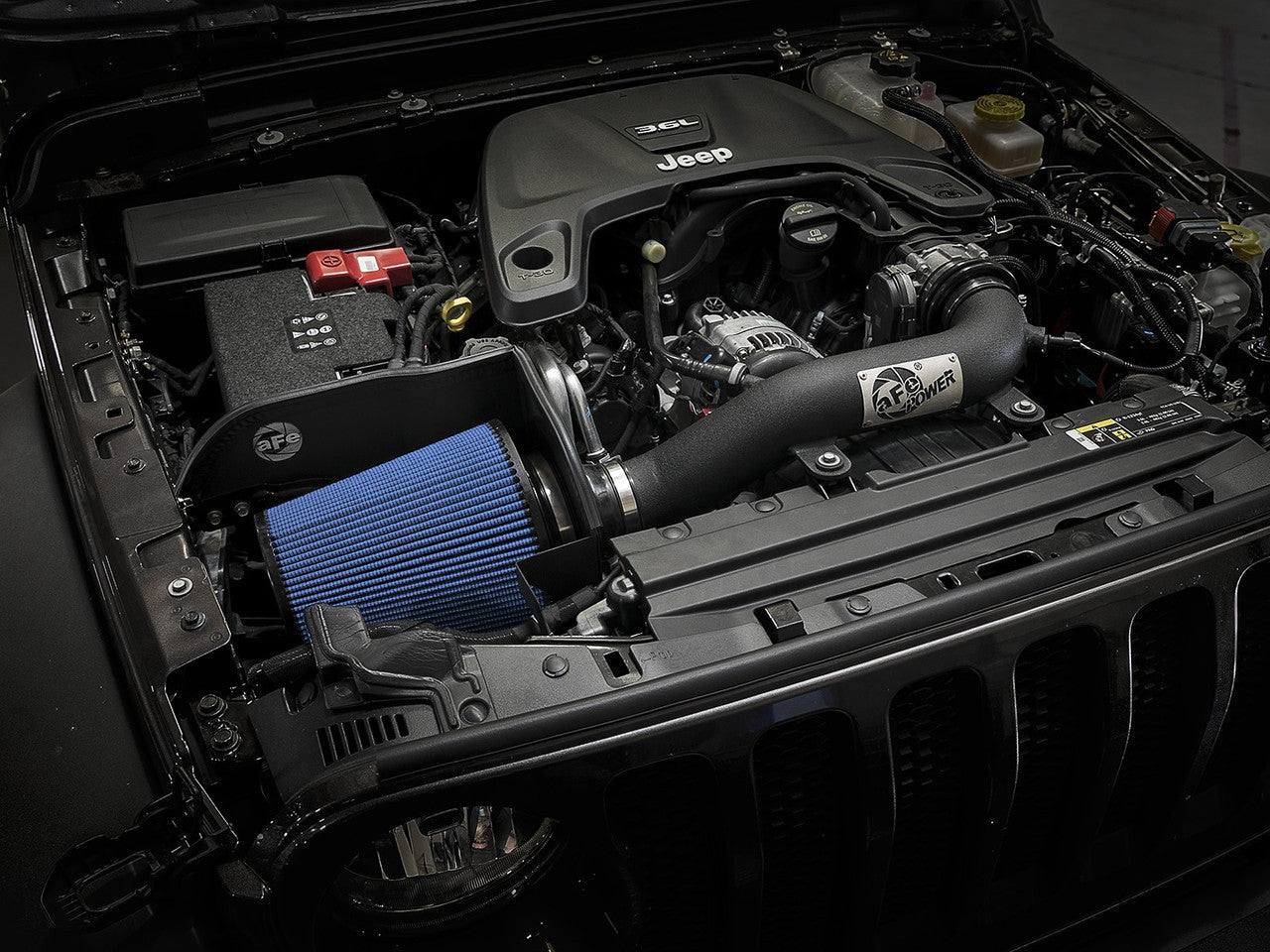 aFe Magnum FORCE Stage-2 XP Cold Air Intake for Jeep Wrangler JL 3.6L (2018–2022)