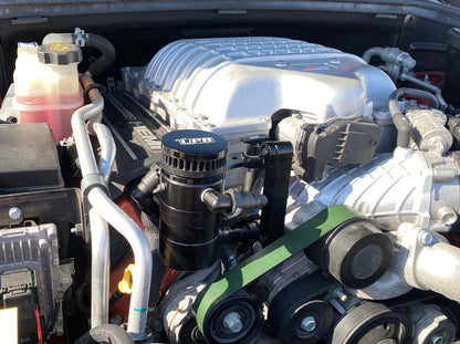 18-23 Jeep Trackhawk 21-23 Durango 6.2L 5050 Catch Can with built in One Way Breather