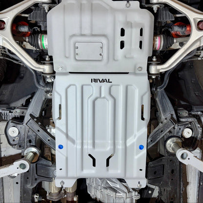 RIVAL Aluminum Engine Skid Plate for Ford Ranger, Ranger Raptor & Ford Bronco (2021–2026)