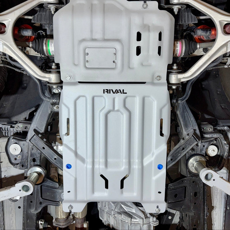 RIVAL Aluminum Engine Skid Plate for Ford Ranger, Ranger Raptor & Ford Bronco (2021–2026)-2