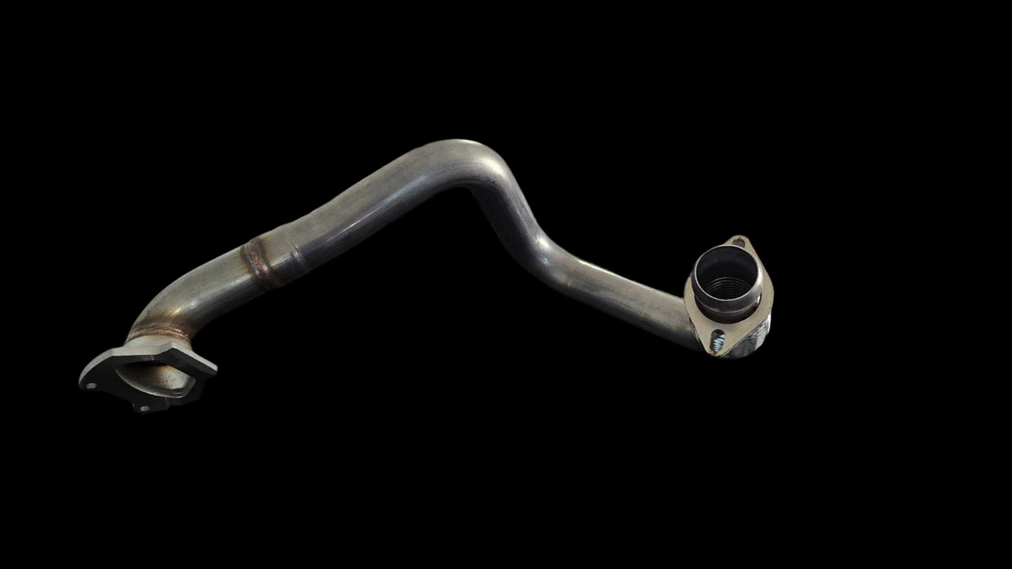 jk wrangler turbo crossover pipe view side