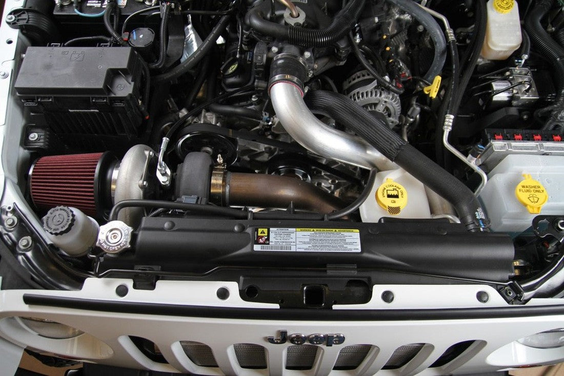 Stage 2 Turbo Kit for Jeep Wrangler JK 3.8L | High Performance Turbocharger System