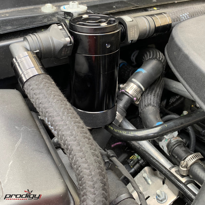Jeep Wrangler JL/JT 3.6 Oil Catch Can Kit | Blow-By Solution-2
