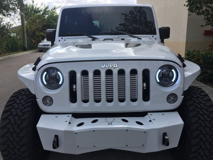 pentastar front mount intercooler in house jeep